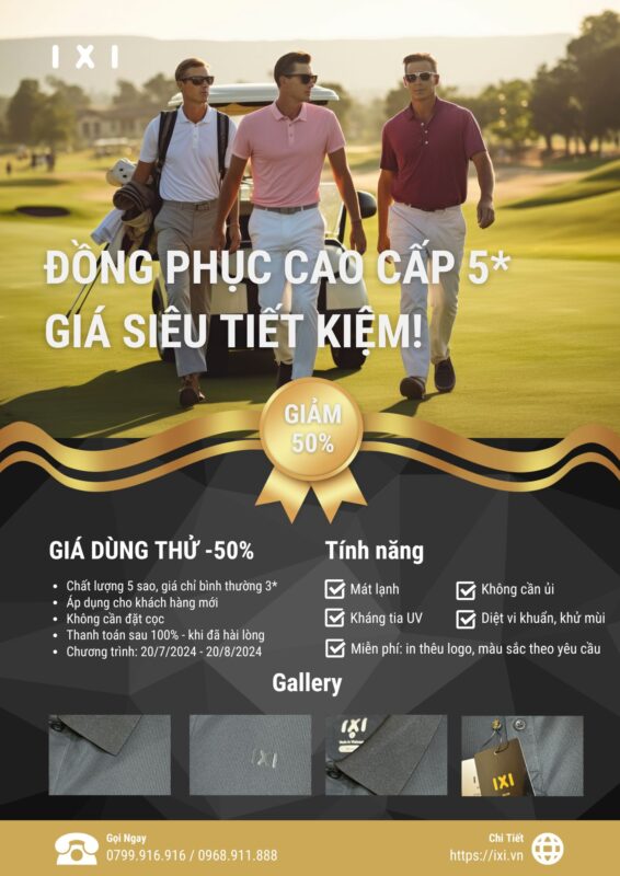 Dong Phuc IXI cao cap tiet kiem