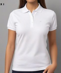 Áo Thun Polo Nữ IXI Màu Trắng - Thiết kế đơn giản, thanh lịch, mang lại phong cách năng động nhưng vẫn nữ tính cho mọi cô gái.