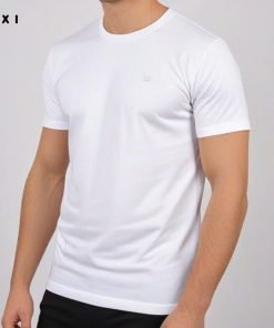Áo Thun Nam Màu Trắng - IXI Cotton Cao Cấp, Thiết Kế Đơn Giản, Phong Cách