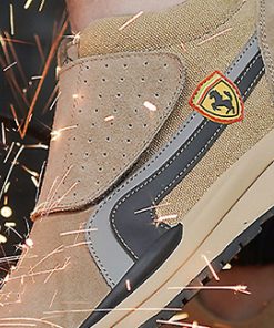 Giày thợ hàn Zboot Z103 da bò cao cấp chống cháy, đế thép chống đinh, Size 42