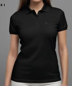 Áo Thun Polo Nữ IXI Màu Đen Đẹp & Sang, Chất Liệu Cao Cấp, Mát Lạnh
