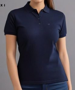 Áo Thun Polo Nữ IXI Màu Navy Đẹp & Sang, Chất Liệu Cao Cấp, Mát Lạnh
