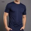 Áo Thun Nam Màu Xanh - IXI Cotton Thoáng Mát, Thiết Kế Trẻ Trung, Năng Động 5 8bb685ae5b57ff09a64640