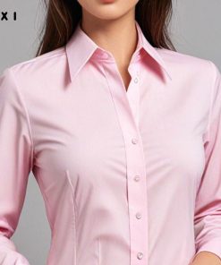 Áo Sơ Mi Nữ Màu Hồng IXI - Thanh Lịch, Duyên Dáng, Phù Hợp Mọi Hoàn Cảnh