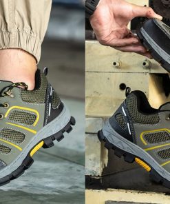 Giày bảo hộ lao động Zboot Z113 mũi thép siêu nhẹ thoáng khí, Size 42