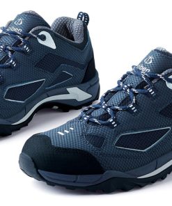 Giày bảo hộ mũi thép đế thép chống va đập kiểu dáng thể thao Ziben 162, Size 42