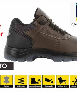 Giày bảo hộ cách điện 18KV Jogger Pluto S3 G103, Size 41